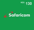 Safaricom Kenya 130 KES Mobile Top-up thumb 2