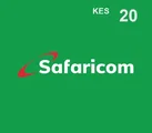 Safaricom Kenya 20 KES Mobile Top-up thumb 2