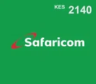 Safaricom Kenya 2140 KES Mobile Top-up thumb 2