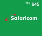Safaricom Kenya 645 KES Mobile Top-up thumb 2