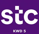 STC Kuwait 5 KWD Mobile Top-up thumb 1