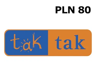 Tak Tak Poland 80 PLN Mobile Top-up gallery image 2