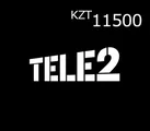Tele2 Kazakhstan 211500 KZT Mobile Top-up thumb 2