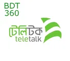 Teletalk Bangladesh 360 BDT Mobile Top-up thumb 2