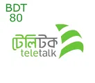 Teletalk Bangladesh 80 BDT Mobile Top-up thumb 2