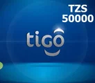 Tigo Tanzania 50000 TZS Mobile Top-up thumb 2