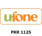 Ufone Pakistan 1125 PKR Mobile Top-up thumb 2