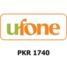Ufone Pakistan 1740 PKR Mobile Top-up thumb 2