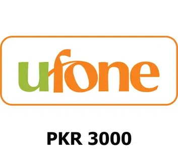 Ufone Pakistan 3000 PKR Mobile Top-up