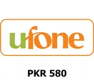 Ufone Pakistan 580 PKR Mobile Top-up thumb 2