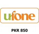 Ufone Pakistan 850 PKR Mobile Top-up thumb 2