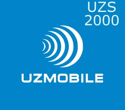 UzMobile Uzbekistan 2000 UZS Mobile Top-up gallery image 2