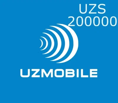 UzMobile Uzbekistan 200000 UZS Mobile Top-up gallery image 2