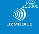 UzMobile Uzbekistan 250000 UZS Mobile Top-up thumb 2
