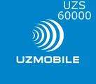 UzMobile Uzbekistan 60000 UZS Mobile Top-up thumb 2
