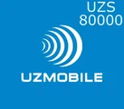UzMobile Uzbekistan 80000 UZS Mobile Top-up thumb 2