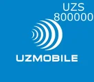 UzMobile Uzbekistan 800000 UZS Mobile Top-up thumb 2
