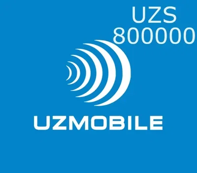 UzMobile Uzbekistan 800000 UZS Mobile Top-up gallery image 2