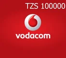 Vodacom Tanzania 100000 TZS Mobile Top-up thumb 2