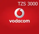 Vodacom Tanzania 3000 TZS Mobile Top-up thumb 2