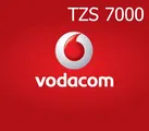 Vodacom Tanzania 7000 TZS Mobile Top-up thumb 2
