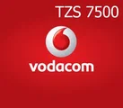 Vodacom Tanzania 7500 TZS Mobile Top-up thumb 2