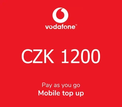 Vodafone Czech Republic 1200 CZK Mobile Top-up gallery image 2