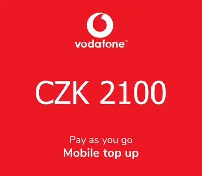 Vodafone Czech Republic 2100 CZK Mobile Top-up gallery image 2