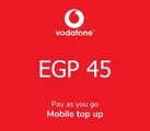 Vodafone Egypt 45 EGP Mobile Top-up thumb 2