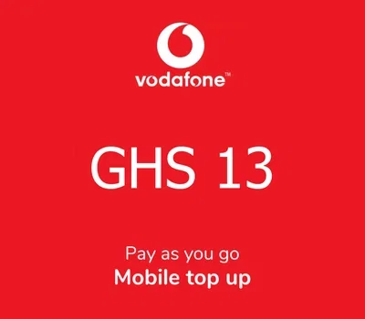 Vodafone Ghana 13 GHS Mobile Top-up gallery image 2