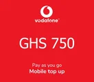 Vodafone Ghana 750 GHS Mobile Top-up thumb 2