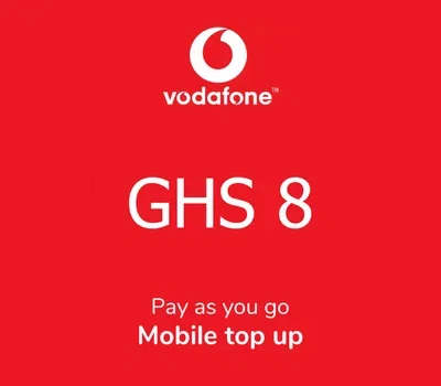 Vodafone Ghana 8 GHS Mobile Top-up gallery image 2