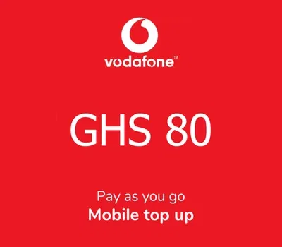 Vodafone Ghana 80 GHS Mobile Top-up gallery image 2