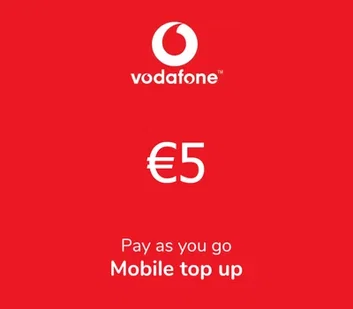 Vodafone Spain 5 EUR Mobile Top-up