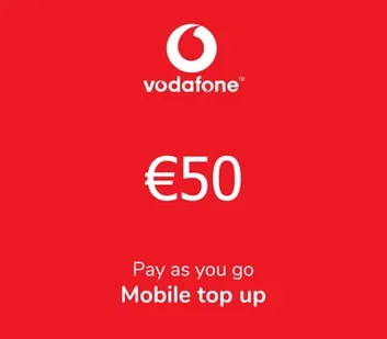 Vodafone Spain 50 EUR Mobile Top-up