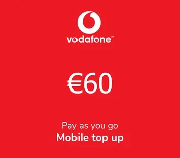 Vodafone Spain 60 EUR Mobile Top-up