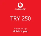 Vodafone Turkey 250 TRY Mobile Top-up thumb 2