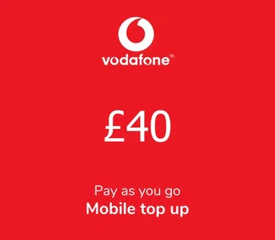 Vodafone United Kingdom 40 GBP Mobile Top-up gallery image 2