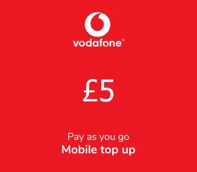 Vodafone United Kingdom 5 GBP Mobile Top-up gallery image 2