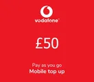Vodafone United Kingdom 50 GBP Mobile Top-up thumb 2