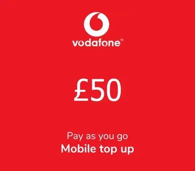 Vodafone United Kingdom 50 GBP Mobile Top-up gallery image 2