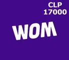 Wom Chile 17000 CLP Mobile Top-up thumb 2