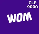 Wom Chile 9000 CLP Mobile Top-up thumb 2
