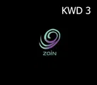 Zain Kuwait 3 KWD Mobile Top-up thumb 2