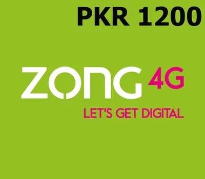 Zong Pakistan 1200 PKR Mobile Top-up gallery image 2