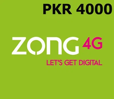 Zong Pakistan 4000 PKR Mobile Top-up gallery image 2