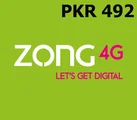 Zong Pakistan 492 PKR Mobile Top-up thumb 2
