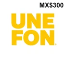 Unefon MX$300 Mexico MXN Mobile Top-up thumb 1