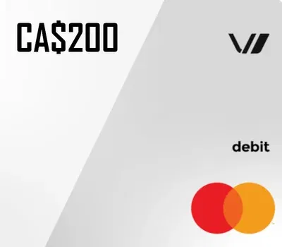 Mastercard 200 CAD Payment Card (Global) gallery image 1