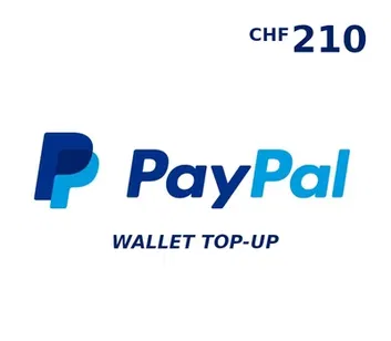 PayPal 210 CHF Payment Card (Global)